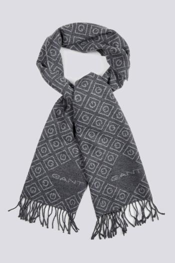 ŠÁLA GANT D2. ICON G WOOL SCARF GRAPHITE