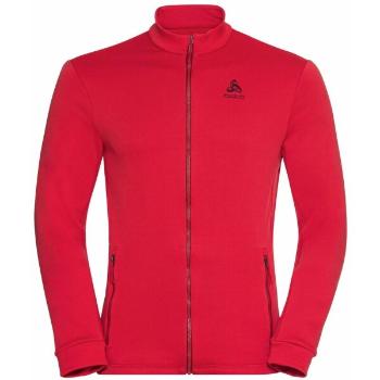 Odlo MID LAYER FULL ZIP BERRA Pánská mikina, červená, velikost