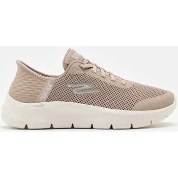 Skechers  124836  SLIP INS GO WALK FLEX  Módne tenisky Hnedá