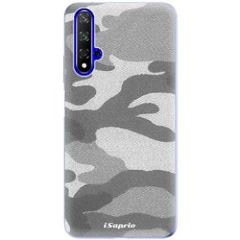 iSaprio Gray Camuflage 02 pro Honor 20 (graycam02-TPU2_Hon20)