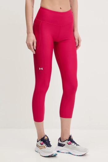 Tréningové legíny Under Armour HG Armour HiRise čierna farba, jednofarebné, 1365335