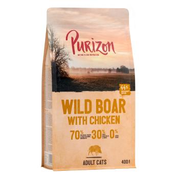 400g Purizon Adult vaddisznó & csirke száraz macskatáp