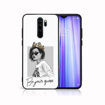 MY ART Silikónový obal Xiaomi Redmi Note 8 Pro QUEEN (139)