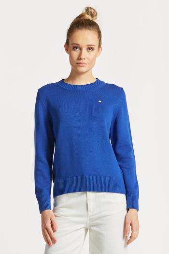 SVETR GANT D1. ICON G COTTON C-NECK LAPIS BLUE