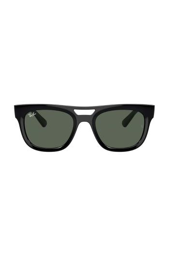 Sluneční brýle Ray-Ban PHIL zelená barva, 0RB4426