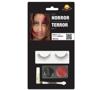 Guirca Horror Make-up set černo/červený