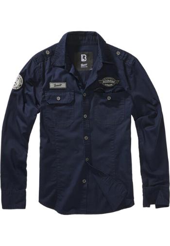 Brandit Luis Vintageshirt navy - S