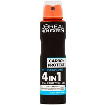 L'ORÉAL PARIS Men Expert Carbon Protect 4in1 Antiperspirant 150 ml (3600522107385)