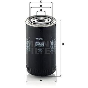 MANN-FILTER W950 (W950)