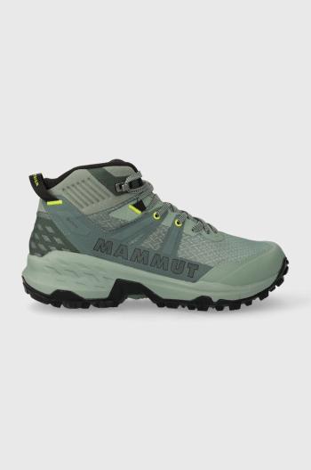 Boty Mammut Sertig II Mid GTX dámské, zelená barva