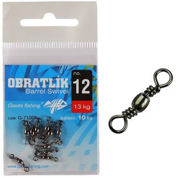 Giants fishing obratlík barrel swivel 10 ks-vel.14 nosnost 10 kg