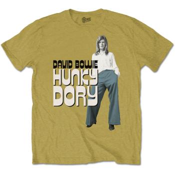 David Bowie tričko Hunky Dory 2 Žltá XL