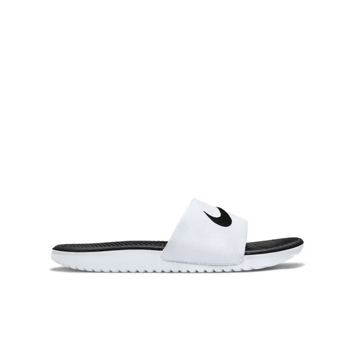 Nike Kawa Little/Big Kids Slides 28 WHITE/BLACK