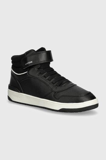 Dětské sneakers boty Geox WASHIBA černá barva, J46LQB.5415