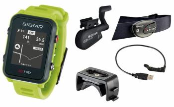 Sigma Pulsmetr iD.TRI SET Neon Green 24270