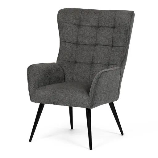 Relaxační křeslo 315 GREY2, tmavě šedá