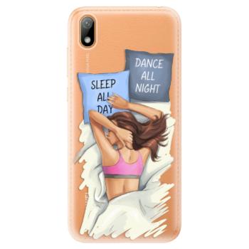 Odolné silikonové pouzdro iSaprio - Dance and Sleep - Huawei Y5 2019