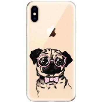 iSaprio The Pug pro iPhone XS (pug-TPU2_iXS)