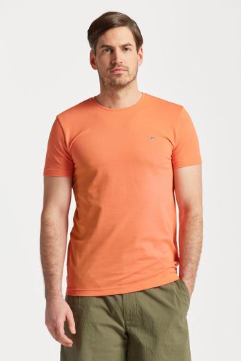 TRIČKO GANT SLIM PIQUE SS T-SHIRT APRICOT ORANGE