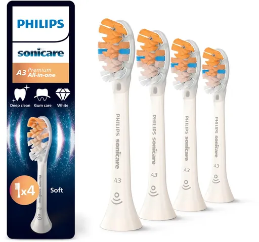 Philips Sonicare Premium All-in-One HX9094/87 náhradní hlavice 4 ks