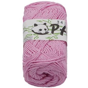 PANDA bambus 50g - 3434 růžová (6938)