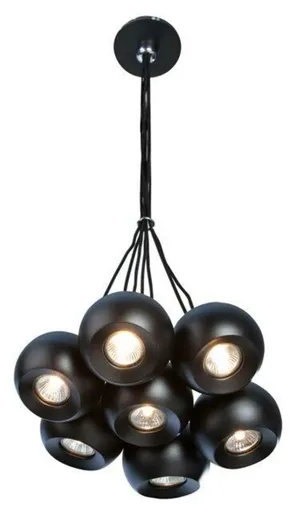 AZzardo AZ0635 závěsné svítidlo Gulia 7 černá