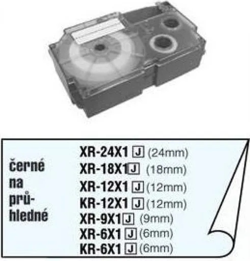 XR 12 X1 BARVÍCÍ PÁSKA CASIO