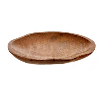 Tavă decorativă din lemn de mango InDecor , 30 x 30 x 4 cm, L