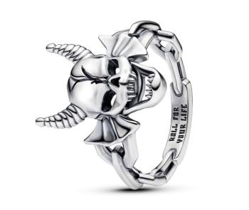 Pandora Stříbrný prsten Klub Hellfire Stranger Things 193569C00 48 mm