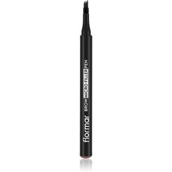 flormar Brow Micro Filler Pen fix na obočí odstín 002 Medium Brown 1.1 ml