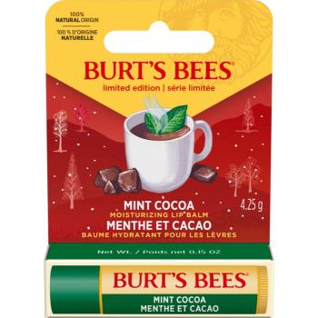 Burt’s Bees Festive hydratační balzám na rty příchuť Mint Cocoa 4,25 g