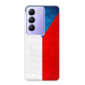 Odolné silikonové pouzdro iSaprio - Czech Flag - Vivo V40 SE 4G/5G