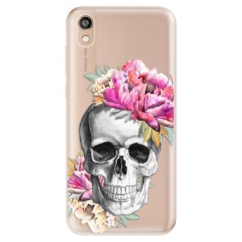 Odolné silikonové pouzdro iSaprio - Pretty Skull - Huawei Honor 8S