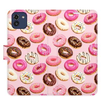 Flipové pouzdro iSaprio - Donuts Pattern 03 - Samsung Galaxy A03