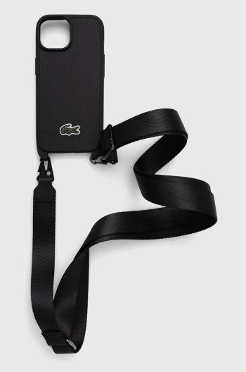 Lacoste telefon tok iPhone 15 / 14 / 13 6.1" fekete