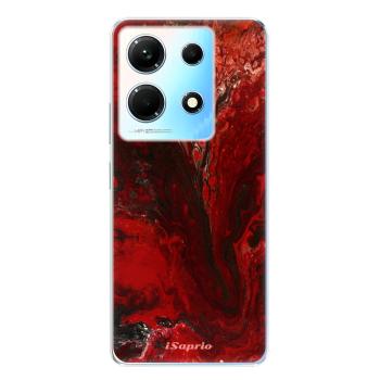 Odolné silikonové pouzdro iSaprio - RedMarble 17 - Infinix Note 30