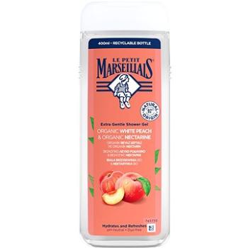 LE PETIT MARSEILLAIS Krémový sprchový gel Bílá Broskev & Nektarinka 400 ml (3574661578408)