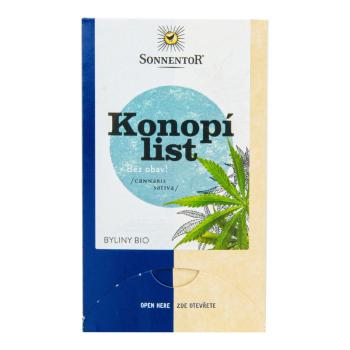 Konopí list porcovaný 27 g BIO   SONNENTOR