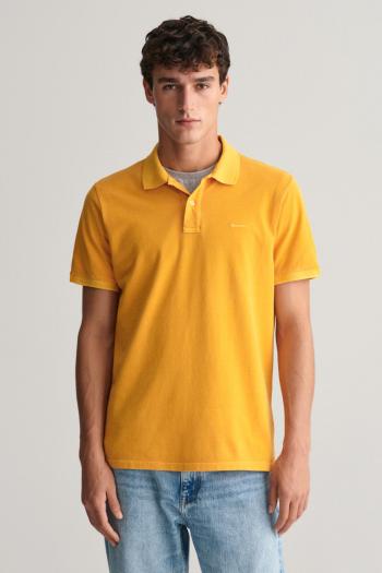 POLOKOŠILE GANT SUNFADED PIQUE SS RUGGER MEDAL YELLOW