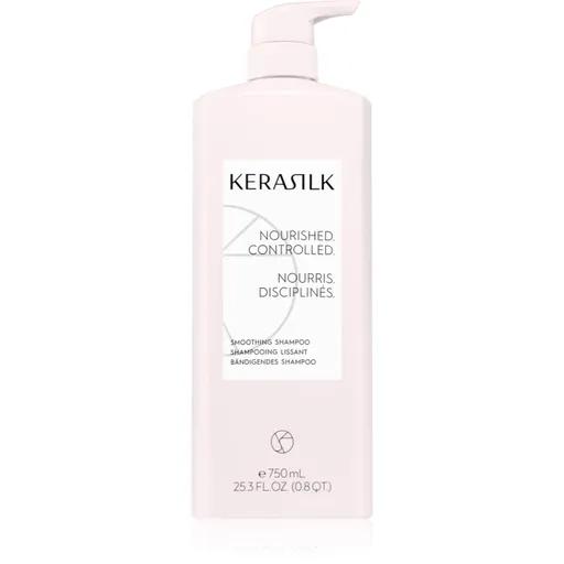 KERASILK Essentials Smoothing Shampoo šampon pro hrubé a nepoddajné vlasy 750 ml