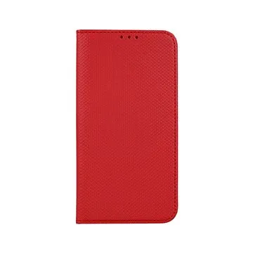 TopQ iPhone 12 mini Smart Magnet knížkové červené 53481 (Sun-53481)