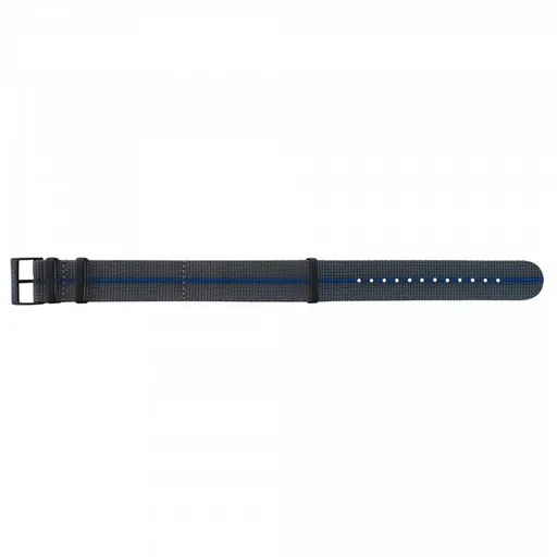 Traser řemen textilní pro P67 Officer Pro Quartz šedo-modrý - 22 mm