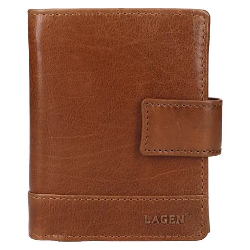 Pánská kožená peněženka Lagen Larsson - hnědá