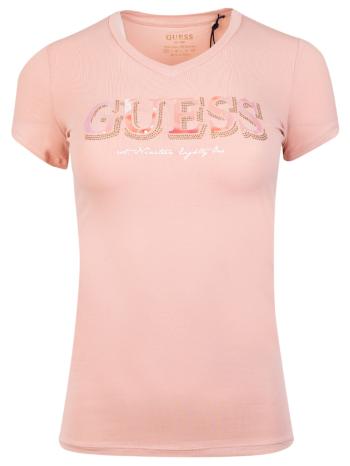 Guess dámské tmavě růžové tričko - XS (G6M1)