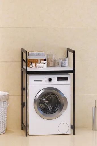 Skříňka na pračku C7 - White, Black