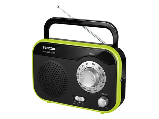 Rádio SENCOR SRD 210 BGN Black/Green