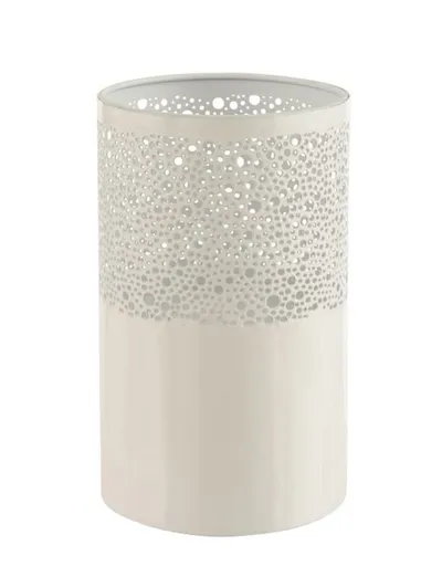 Béžový kovový svícen Perfor - Ø15,5*25 cm 2952