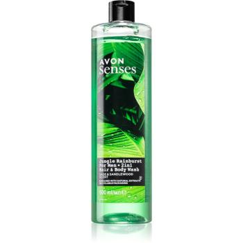 Avon Senses Jungle Rainburst šampon a sprchový gel 2 v 1 500 ml