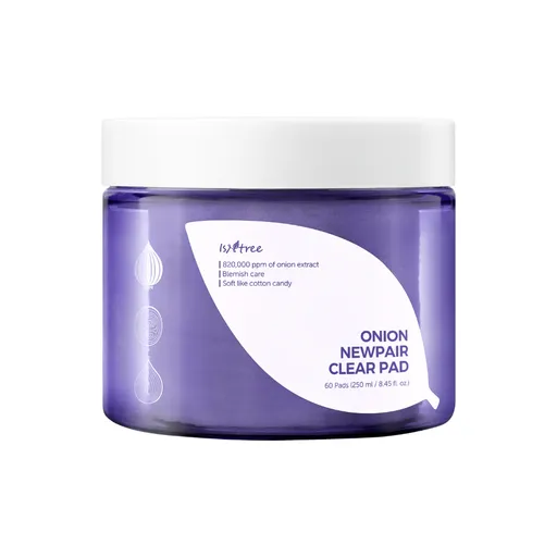 Isntree Čisticí pleťové tamponky Onion Newpair (Clear Pad) 60 ks