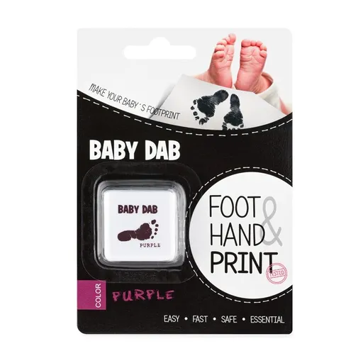 Baby Dab Barva na dětské otisky Fialová
